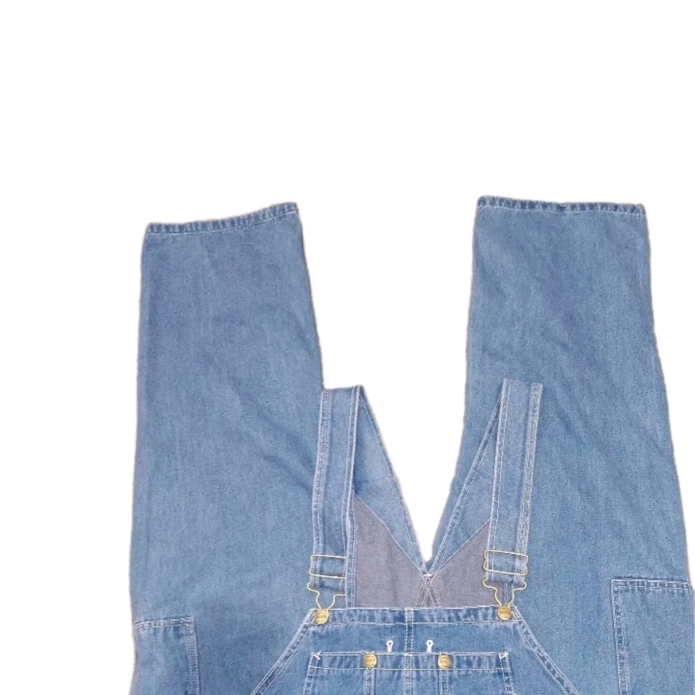 Big Smith Liberty Men’s Overalls Denim Bibs Size 44x30 Carpenter Farmer Chore